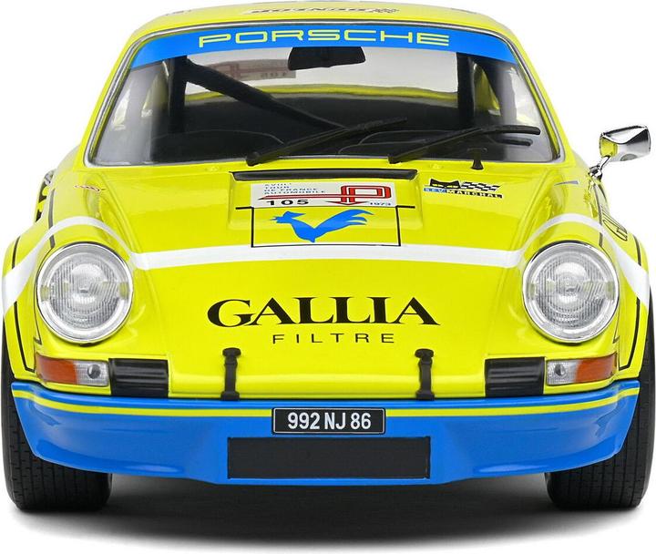 Image du produit Solido 1:18 Porsche 911 RSR jaune