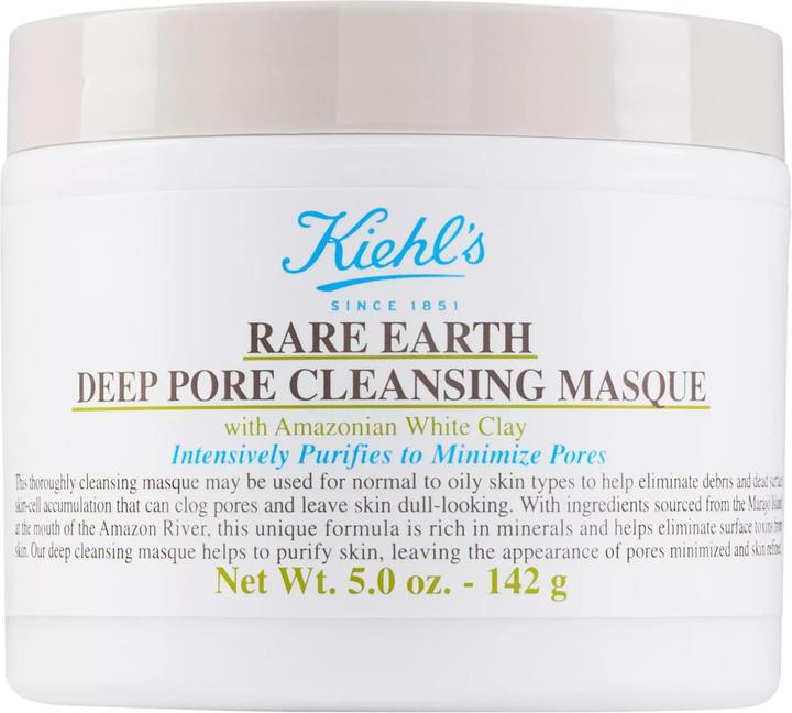 Image du produit Kiehl's Rare Earth Pore Cleansing Masque pour le visage (125 ml)