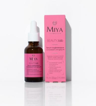 Produktbild Miya Cosmetics Miya Beauty Lab Smoothing Serum With Anti-Aging Complex 5% For Sensitive And Couperose Skin And Eye (30 ml)