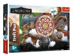 Actual product image Trefl Puzzle 100 - Dragons (100 pieces)