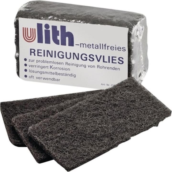 Actual product image Ulith Cleaning fleece Very Fine S black Length 130 mm Width 75 mm Pack á 10 pieces (10 pcs.)