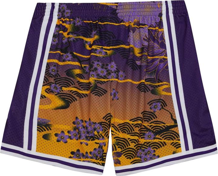 Actual product image Mitchell & Ness M&N NBA ASIAN Swingman 5.0 Los Angeles Lakers Shorts - XL (XL)