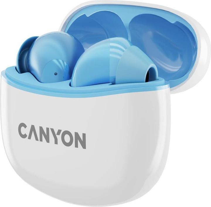 Image du produit Canyon TWS-5, Écouteurs Bluetooth véritablement sans fil, charge USB-C, station de charge dans la (Filaire)