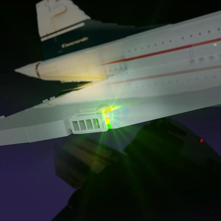 Actual product image Light my bricks LMB 2.0 LED light set for LEGO 10318 Concorde