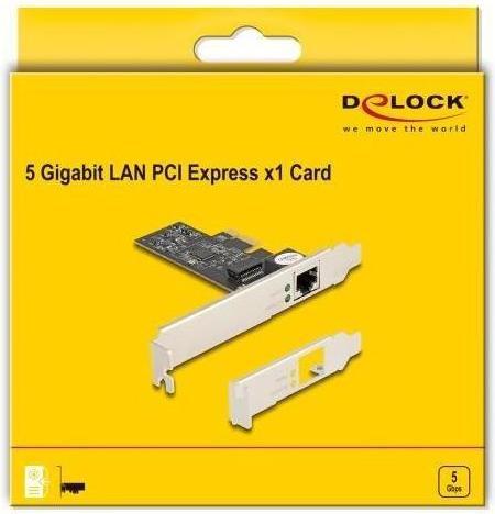 Produktbild Delock PCI Express x1 Karte zu 1 x extern USB Type-C Buchse PD 30 W + 2 x extern USB Typ-A Buchse US