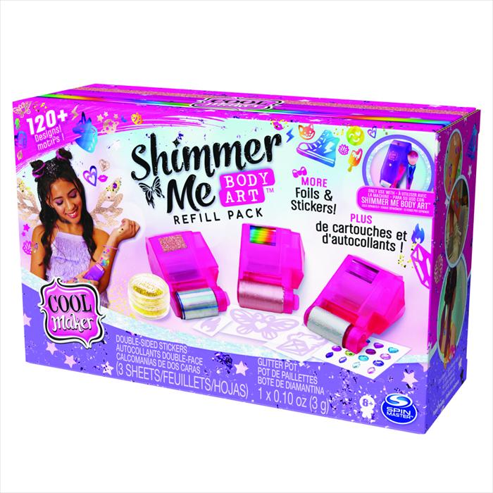 Produktbild Spin Master Cool Maker Shimmer Me Body Art Refill Bundle
