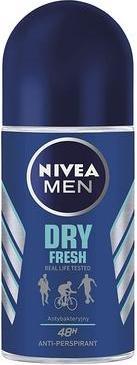 Actual product image NIVEA Men Dry Fresh Antiperspirant Roll-On 48H 50Ml (Roll-on, 50 ml)