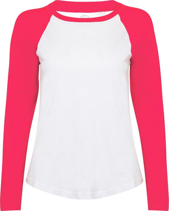 Immagine prodotto Skinni Fit Maglietta da baseball a maniche lunghe (XS)