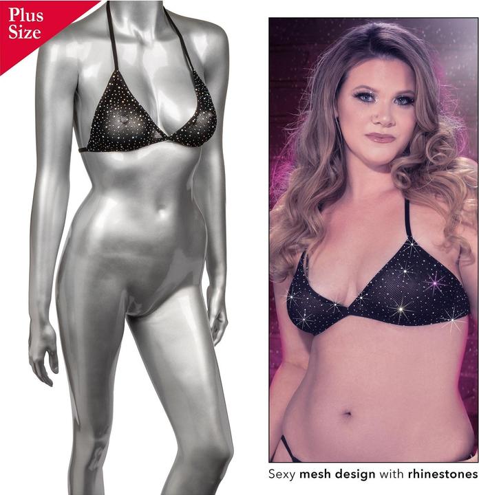 Actual product image Radiance Triangle Bikini Top Rhine Plus Size (12)