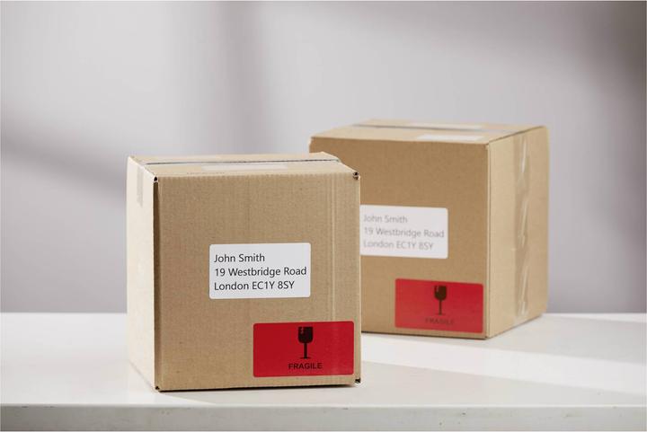 Produktbild Dymo LW-Versand-/Namensschild-Etiketten ROT, 220 Etiketten