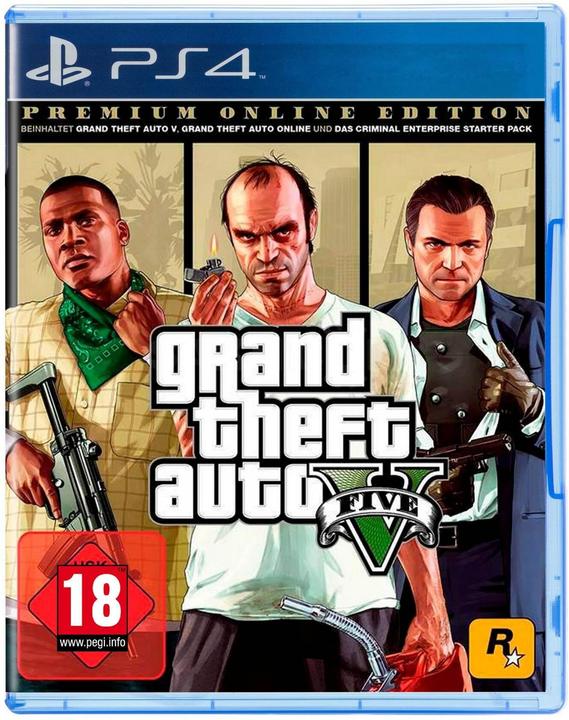 Produktbild Rockstar GTA 5 - Premium Edition (PS4, Multilingual)