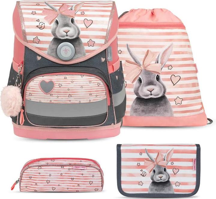 Actual product image Belmil COMPACT Little Bunnies school rucksack set (19 l)