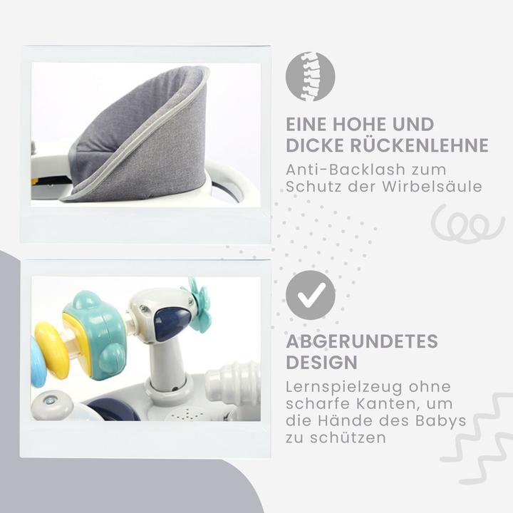 Produktbild Hermex Lauflernhilfe Baby Walker Lauflernwagen Laufwagen Gehfrei Laufhilfe Kleinkinder