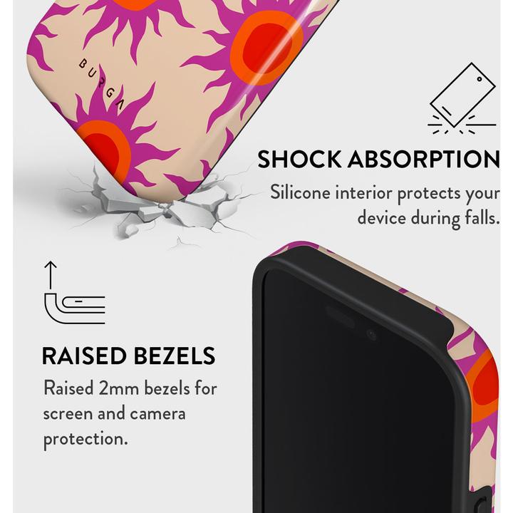 Produktbild Burga Tough Case Apple iPhone 16 Pro - Sunset Glow (Apple iPhone 16 Pro)