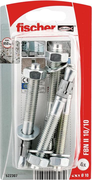 Fischer Bolzenanker FBN II (4 Stk.)