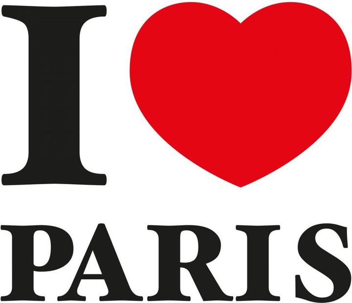 Trenddeko J'aime Paris