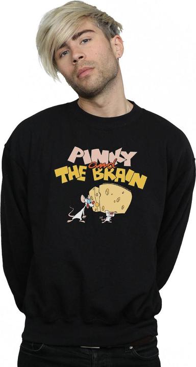 Immagine prodotto Universal Textiles Pinky And The Brain Cheese Head Felpa Uomo (4XL)