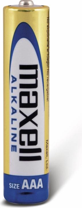 Produktbild Maxell Micro-Batterie Alkaline. AAA, LR03, 4 Stück (4 Stk., AAA)