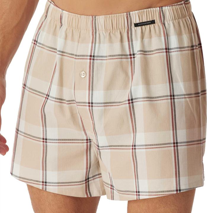 Actual product image Schiesser 2 Pack Web Boxer Shorts (XL, pack of 2)
