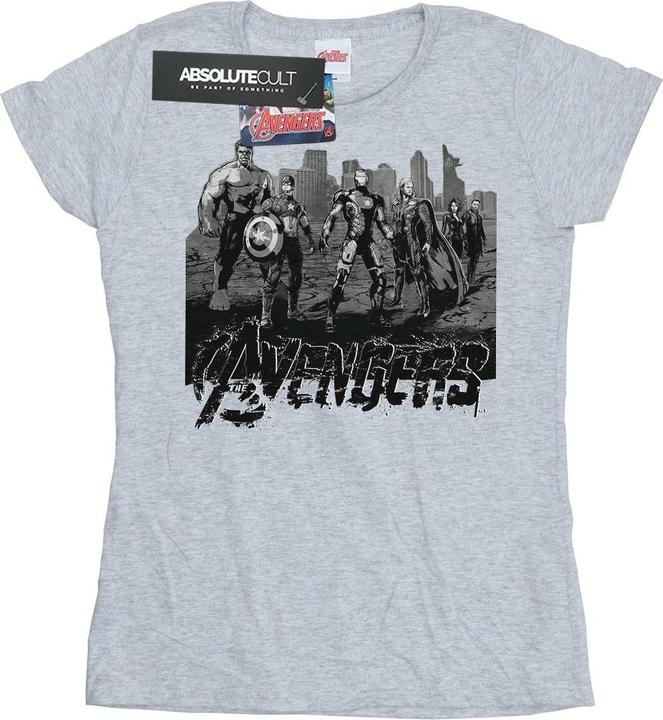 Avengers Mono Team Art TShirt (M)