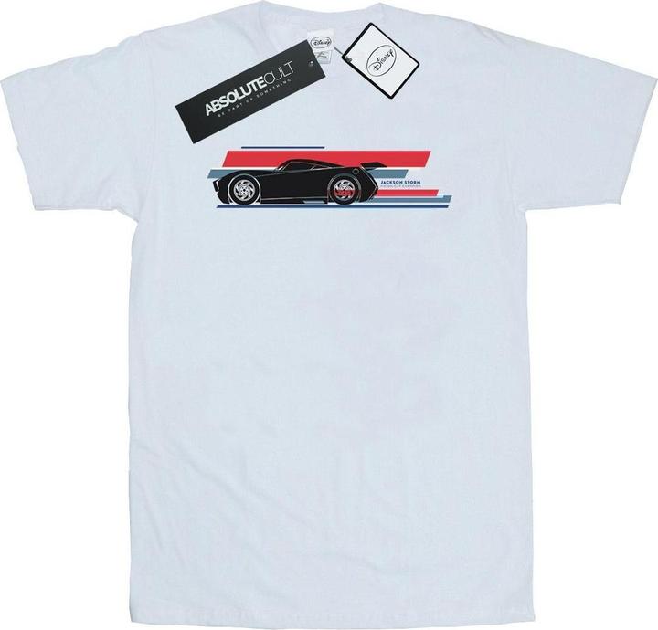 Disney Cars Jackson Storm Stripes TShirt (M)