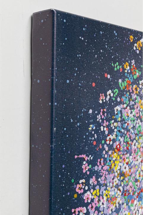 Produktbild Kare Design Leinwandbild Flying Elephant At Night 120x160cm (120 x 160 cm)