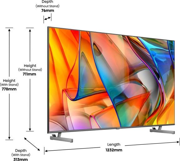 Produktbild Hisense 55U6KQ (55", U7QF, QLED, UHD, 2023)