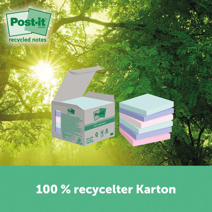 Actual product image Post-it Recycling Notes (76 x 76 mm)