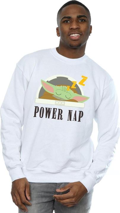 Actual product image Star Wars Mens The Mandalorian Power Nap Child Sweatshirt (4XL)