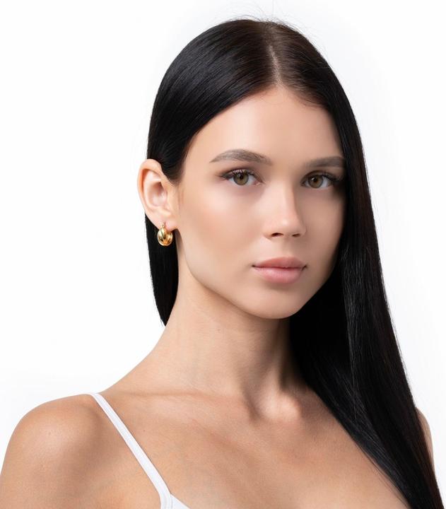 Image du produit Sensora Jewelry Boucles d'oreilles Double Hoops (Acier inoxydable)