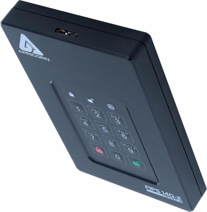 Actual product image Apricorn Aegis Fortress L3 (1 TB)