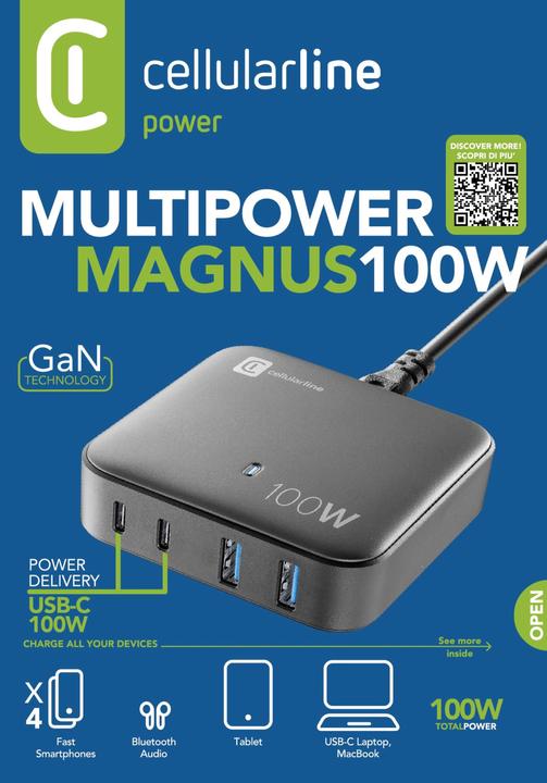 Produktbild Cellularline Multipower Magnus (100 W)