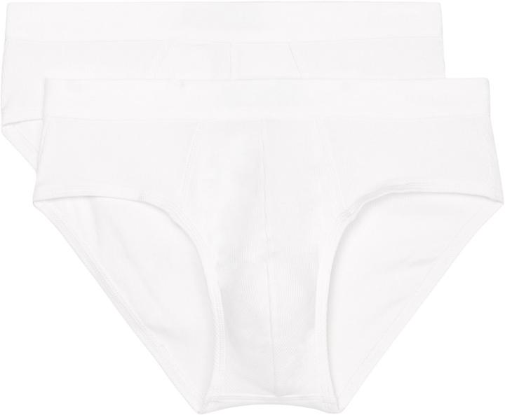 Produktbild Marc O'Polo 2er Pack Iconic Rib Organic Cotton Slip / Unterhose (L, 2er Pack)