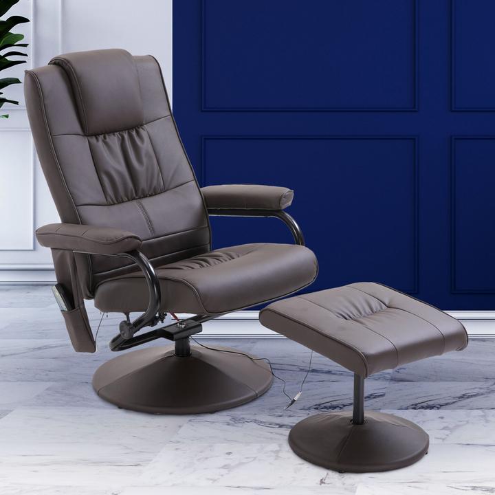 Produktbild Homcom Massagesessel mit Hocker