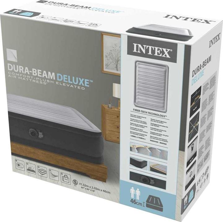 Actual product image Intex Dura-Beam Deluxe Queen Comfort-Plush (150 x 200 cm)
