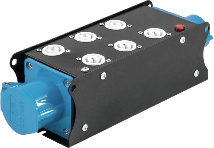 Actual product image Eurolite SAB-62X Power distributor (3 x, 3-pole, CEE)