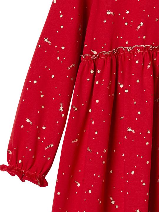 Produktbild Vertbaudet Festliches Mädchen Kleid mit Glanzsternen (116)