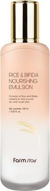 Immagine prodotto Farm Stay FARMSTAY Rice & Bifida Nourishing Emulsion odżywcza emulsja do twarzy z Ryżem i fermentami 120ml (120 ml, Tonico per il viso)