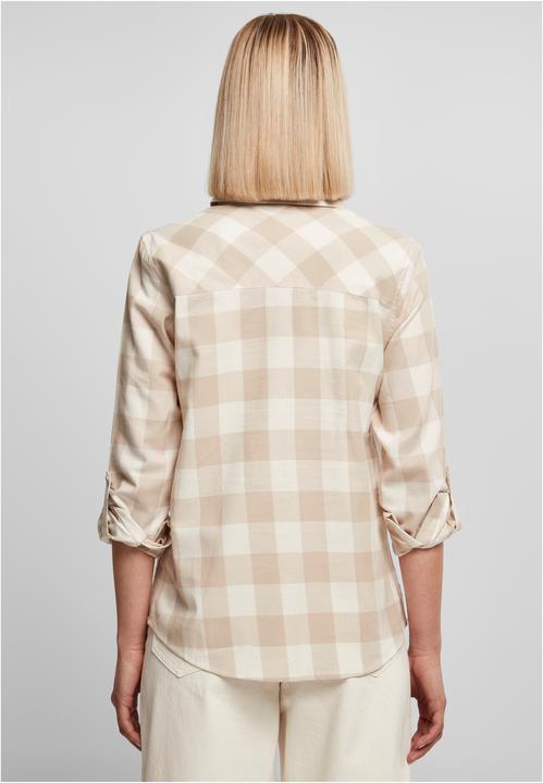 Immagine prodotto Urban Classics Camicia a maniche lunghe a quadri con risvolto (XS)