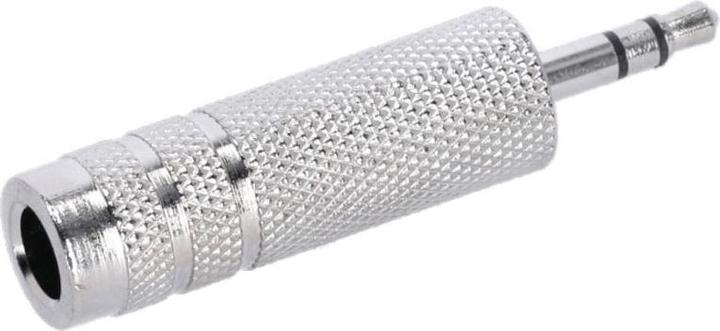 Image du produit Adam Hall 4 STAR A JF3 MM3 METAL - Adaptateur jack 6,3 mm TRS vers jack 3,5 mm TRS