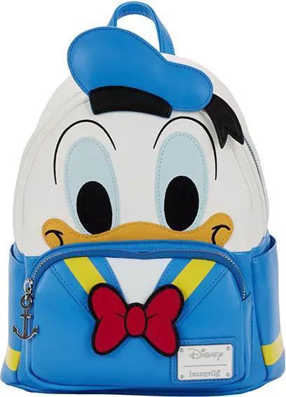 Loungefly WDBK2207 Mochila Disney PATO Donald Cosplay Mini-Rucksack, Aluminium