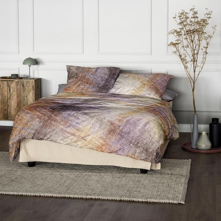 Actual product image Irisette Fluffy cotton bed linen sable orange 8550 (Bedding set, 135x200 cm + 80x80 cm)