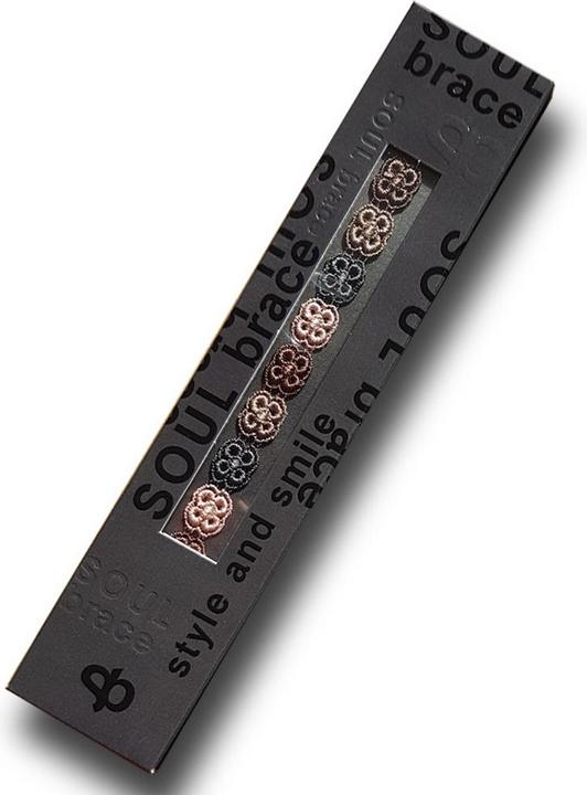 Immagine prodotto Soulbrace braccialetto Flower Power (26 cm, Ricamo tessile)