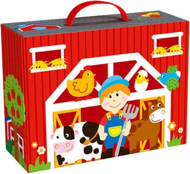 Produktbild Tooky Toy Holz-Bauernhof Set TY201