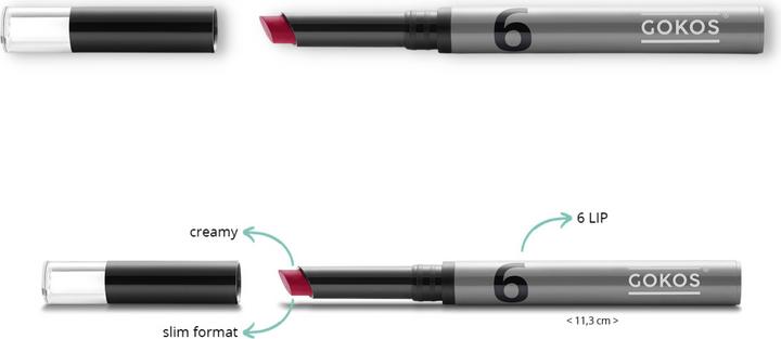 Produktbild Gokos Lipcolor (602 Splendid Fuchsia)
