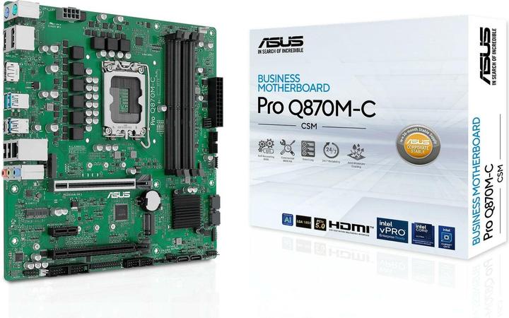 Produktbild ASUS MB PRO Q870M-C-CSM (Socket S1, mATX)