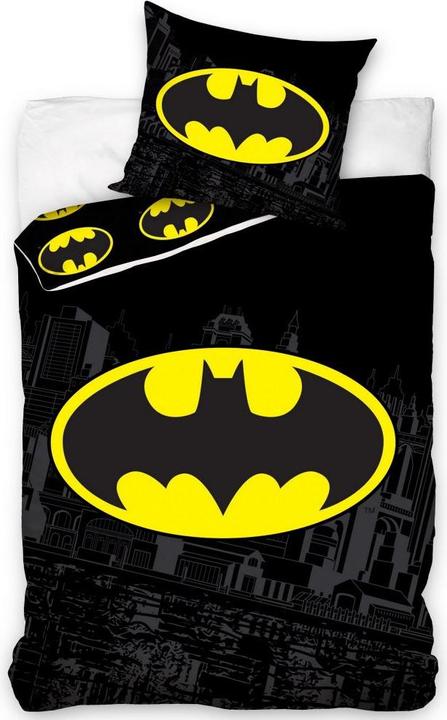 Productafbeelding MCU Batman Glow in dark Sengetøj 140 x 200, 100 procent bomuld