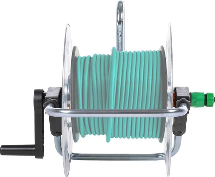 Produktbild VidaXL Schlauchtrommel Wandmontage für 50m 1/2" oder 35m 3/4" Schlauch (50 m)