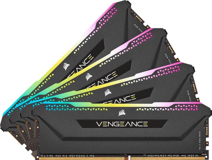 Actual product image Corsair Vengeance RGB Pro SL (4 x 16GB, 3200 MHz, DDR4-RAM, DIMM)