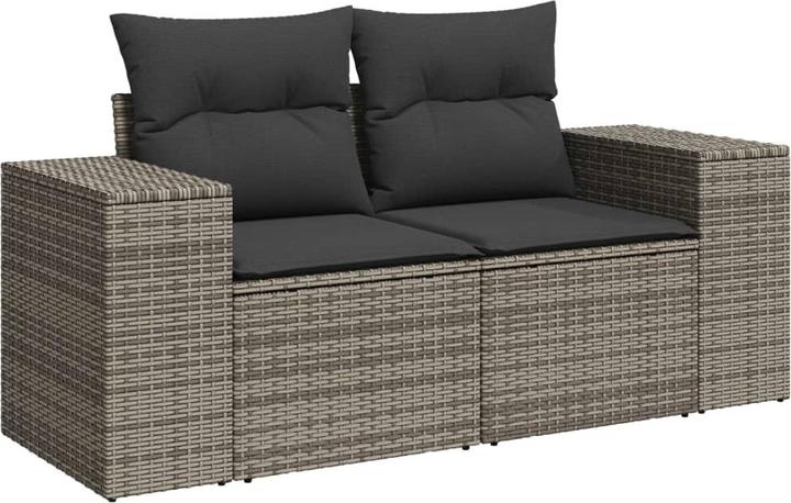 Produktbild VidaXL Gartenmöbel Sofa Garnitur Gartengarnitur Garten Sitzgruppe 11-tlg. Beige